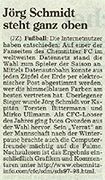 Artikel aus der Freien Presse