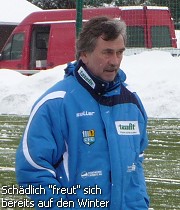 Gerd Schädlich graut es vor dem Winter und den Trainingsbedingungen