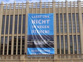 Lasst uns nicht im Regen stehen - Neues Stadion für Chemnitz!