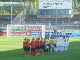 Benefiz-Spiel zwischen dem CFC und dem VfB Fortuna