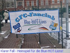 Heimspiel für die Blue-HOT-Lions