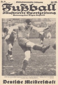 Die damals führende Sportzeitung mit Erwin Helmchen auf dem Titelblatt Die damals führende Sportzeitung mit Erwin Helmchen auf dem Titelblatt