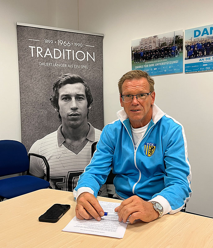 Uwe Hildebrand beim großen CFC-Fanpage Sommerinterview Uwe Hildebrand beim großen CFC-Fanpage Sommerinterview