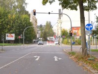 Blick vom Pub in die Palmstraße