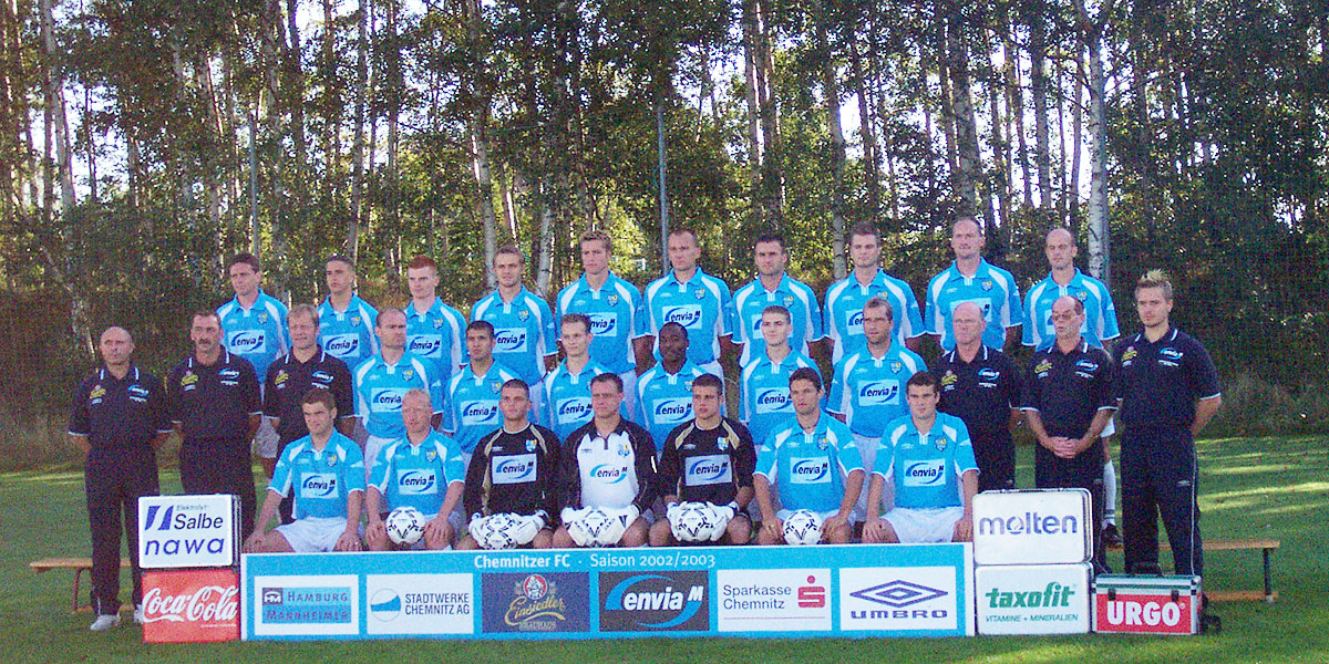 Mannschaftsfoto 2002/2003 