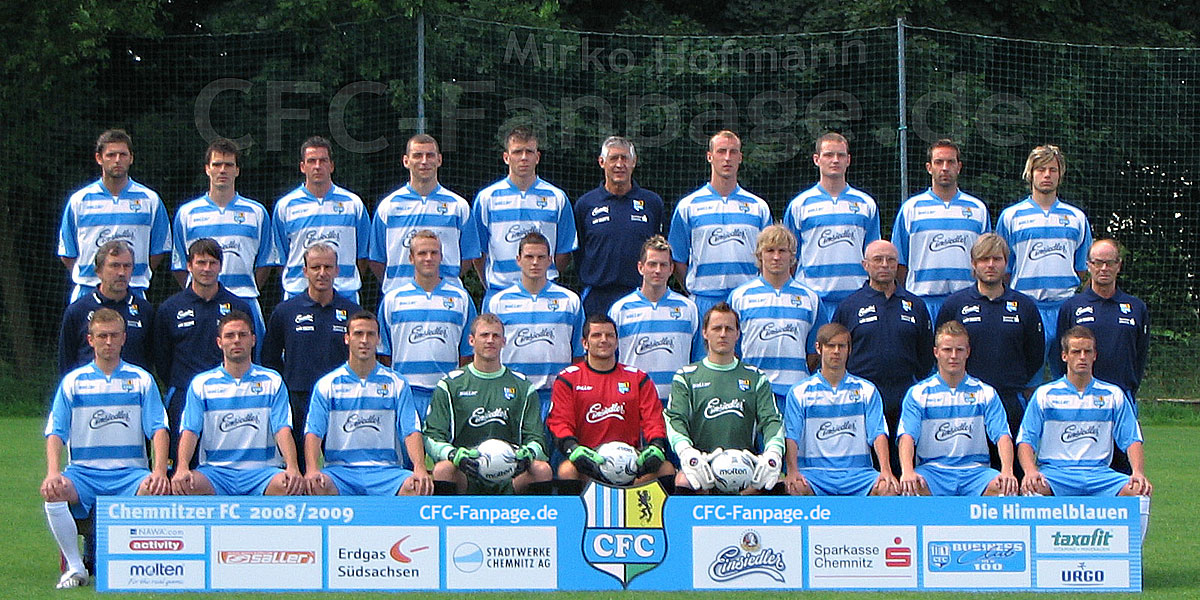Mannschaftsfoto 2008/2009 