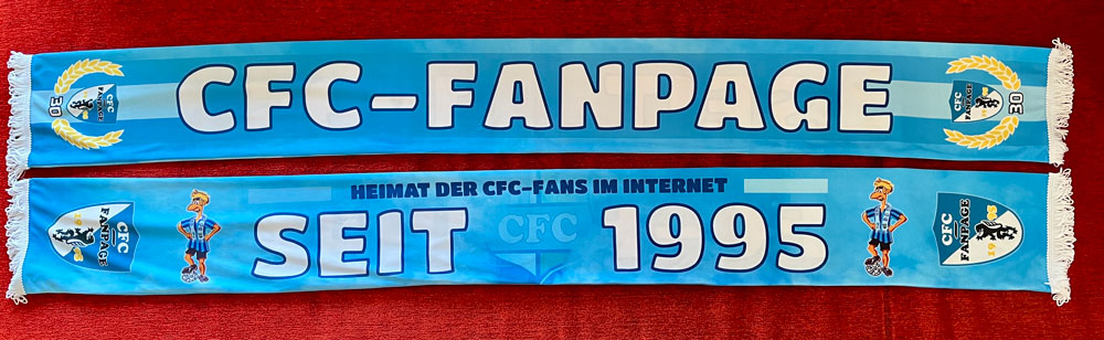 Fanpage-Jubiläumsschal